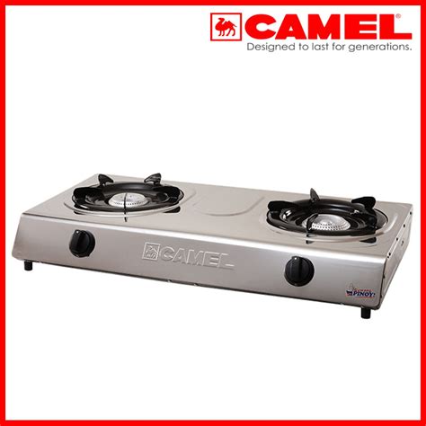 camel double burner gas stove price
